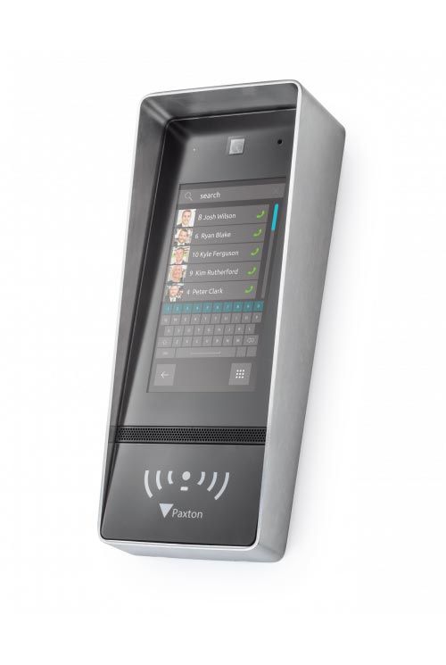 Net2 entry touch rain hood